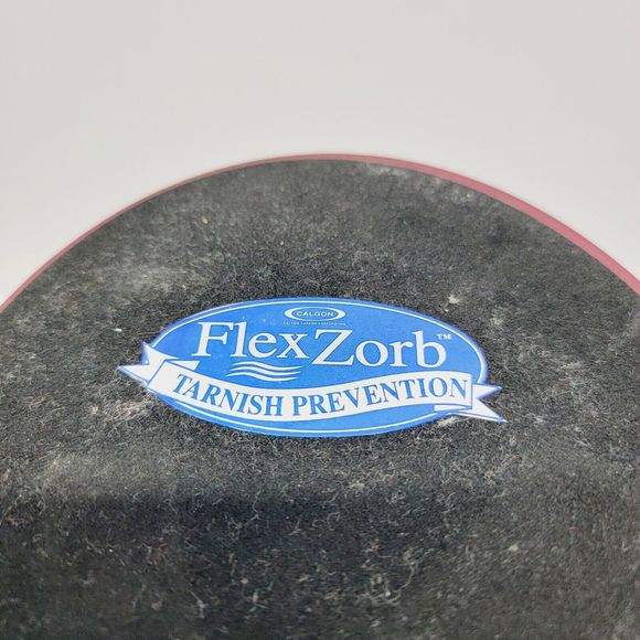 Jewelry Box Organizer 5 Tier Oval Wooden Swivel Tower Hand Painted Floral - Picture 12 of 16